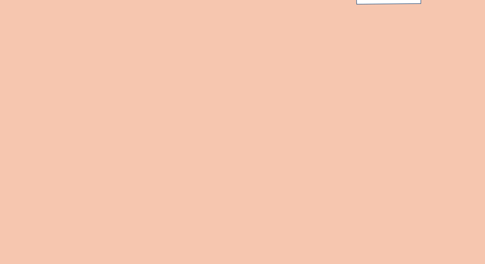 An animation of small blank browser windows that multiply as they appear to be dragged across a light pink background, leaving a diagonal trail.